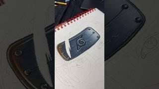 Drawing Kakashi tutorial part 1 #shorts