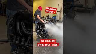 Carrera 540 Big Block sounds snappy!- Getting installed in boat