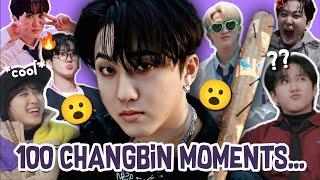 100 ICONIC MOMENTS in the history of CHANGBIN from STRAY KIDS