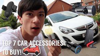 Top 7 BEST Car Accessories To BUY!!!