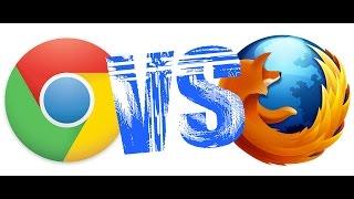 Google Chrome vs Mozilla Firefox - Browser Test [2015] [HD]