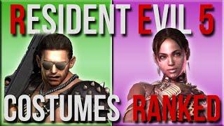 ALL RESIDENT EVIL 5 Costumes RANKED WORST TO BEST