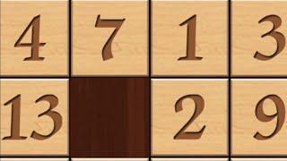 Playing Numpuz Number Riddle 4x4 / Solving Number #puzzlechallenge #game