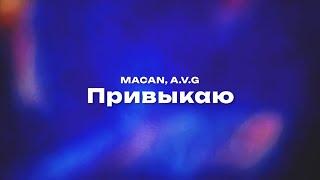 MACAN, A.V.G — Привыкаю (Текст песни, премьера трека 2024)