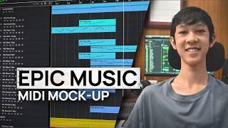 Epic Music Mockup – Original Composition by 16-year-old Bara Matahari Pagi