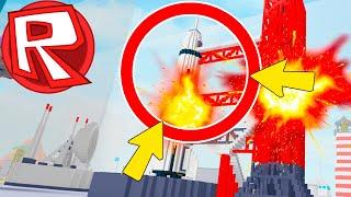 ВЗОРВАЛ РАКЕТУ! - СИМУЛЯТОР РАЗРУШЕНИЙ в Роблокс ( Roblox )