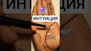 Хиромантия. ИНТУИЦИЯ. Гадание по руке и хиромант Виталий Доброван демонстрирует знаки интуиции