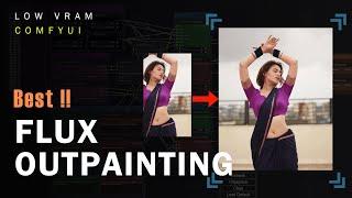 BEST OUTPAINTING FLUX - ComfyUI Outpaint with SDXL & FLUX for LOW VRAM