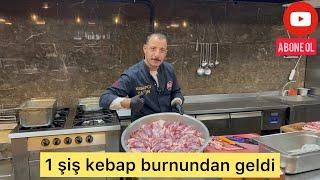 1 ŞİŞ KEBAP BURNUMDAN GELDİ (KEBAPÇI YALÇIN)