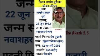 Amrish Puri ka jivan Parichay