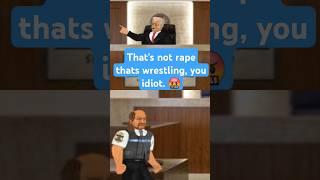 The Judge Hates False Accusations About Wrestling Moves #shorts #gaming