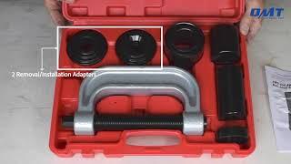 Removal of Ball Joint with OMT Heavy Duty Ball Joint Press & U Joint Removal Tool Kit