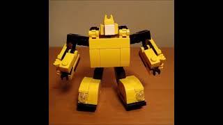 LEGO BUMBLEBEE Transforms!