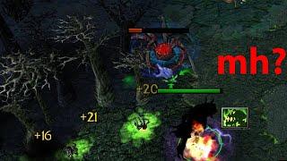 DOTA YAPHETS SF MAP HACK? (PRO RAZE KILLING BROODMOTHER!)