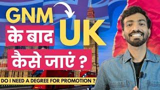 GNM Nursing k baad UK kaise jaaye? India to UK as a Nurse #uknurse opportunities after GNM Nursing