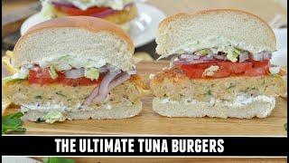 "Better than Beef" Tuna Burgers | CRAZY Good 20 Minute Recipe