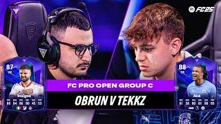 Dramatic conclusion to Group C! | Obrun v Tekkz | FC Pro Open | Full Match