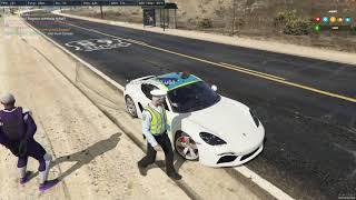 Viata de politist cu Andy Andreas, GTA5 Fivem Patrulăm cu Porsche