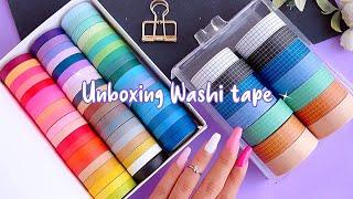 Washi tape unboxing for journal /journal with me /#shorts #tonniartandcraft #youtubeshorts #journal