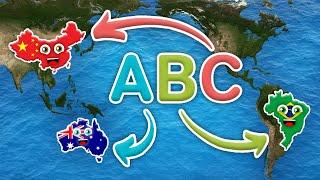 Countries of the World from A to Z | KLT Geography