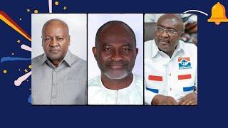 Showdown- Ken Agyapong storms 2024 campaign as Mahama takes the lead