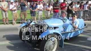 Threewheeler bei der Fahrer Parade in Le Mans 2014