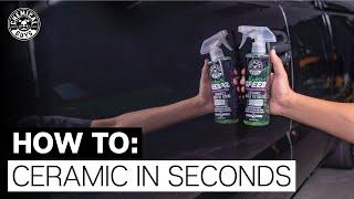 How To Ceramic Coat in Seconds! ALL NEW HydroSpeed Ceramic Quick Detailer - Chemical Guys