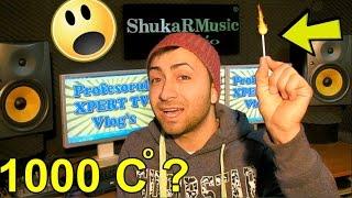 LA CE TEMPERATURA AJUNGE UN BAT DE CHIBRIT ? - HOW HOT A MATCH CAN BURN ?