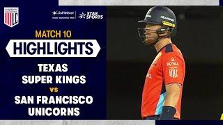 Finn Allen steers SF Unicorns to a commanding win over Texas Super Kings | HIGHLIGHTS #MLC2025