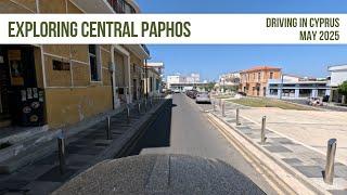Exploring Central Paphos In The Car