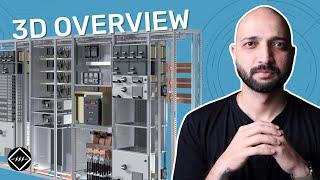 Low Voltage Switchgear Panel | 3D Overview | TheElectricalGuy