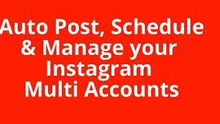 Instaghost - Instagram Marketing Automation Platform Managing your Instagram Accounts