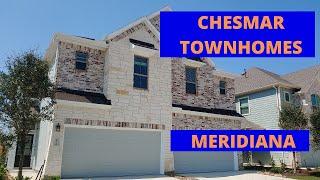 Chesmar Townhome Model Tour | Meridiana | Houston New Construction