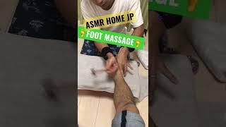【ASMR】Foot Massage with many tools!!#asmr #footmassage #sleep