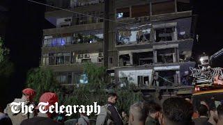 Syria: Israel strikes residential building in Damascus