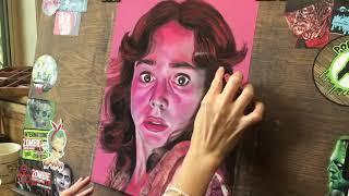 SUSPIRIA - Horror Art Speed Drawing