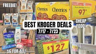 BEST KROGER DEALS | NEW KROGER MEGA EVENT | EASY COUPON DEALS TO SAVE MONEY | 7/17 - 7/23