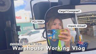  WHV :: No experience warehouse job, getting 1,000$ per week | Highly recommend forklift job :)