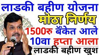 लाडकी बहीण योजना | एप्रिल हप्ता वाटप तारीख | ladki bahin yojana | ladki bahini yojana online apply