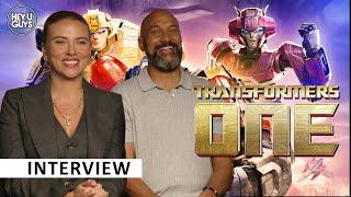 Scarlett Johansson & Keegan-Michael Key | Transformers One | What makes their characters special