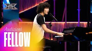 Fellow canta “Follow You” | X Factor 2021 - AUDIZIONI 2