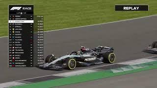 Lewis Hamilton Vs Carlos SainzRace F1 Silverstone British Grand Prix #BritishGP 2024