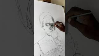 Rate my art from 10-100% #art #drawing #realism #artreveal #shorts #keviartz