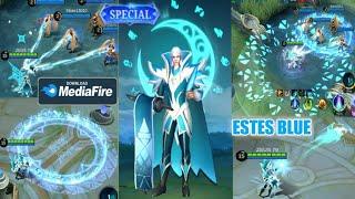 Script Skin Estes Blue Full Effect Sounds - Mobile Legends