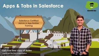 What are Apps and Tabs in Salesforce?