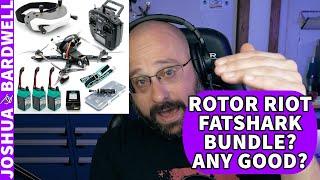 Bardwell Checks Out The Rotor Riot Fatshark Bundle - FPV Stream Clips