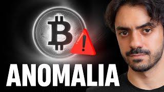 UMA ANOMALIA NO BITCOIN INDICA O FIM DA QUEDA