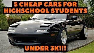 Cheap cars for High Schoolers