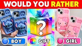 Would You Rather - MYSTERY Gift Edition  Moca Quiz