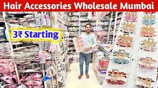 Mumbai's BIGGEST Hair Accessories Wholesale Market | Mumbai hair accessories wholesale market